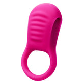 Basic Essentials Rechargeable Ridge Rider Ring - Pink
